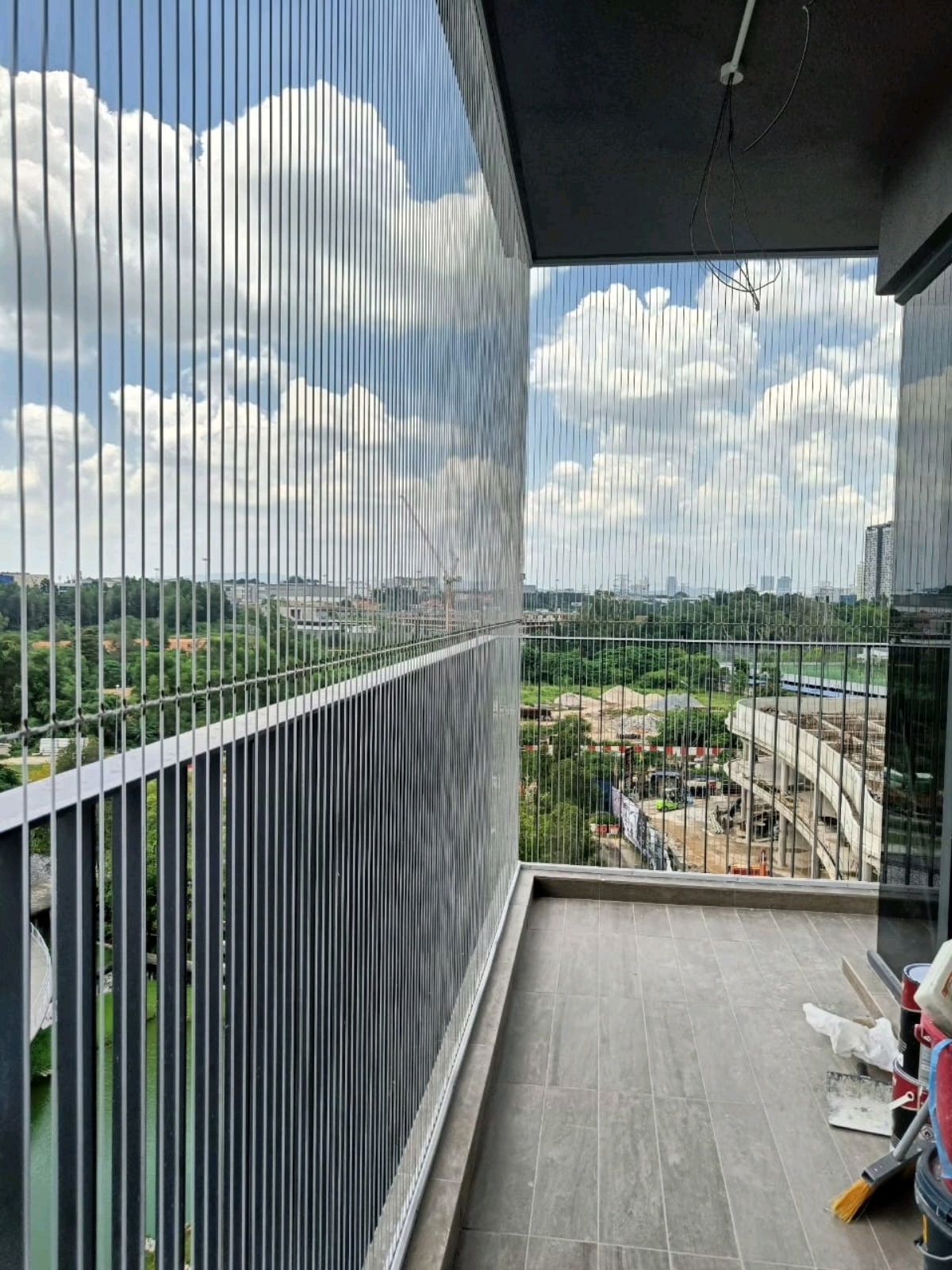 Invisible Cable Grille done at Alira Subang Jaya