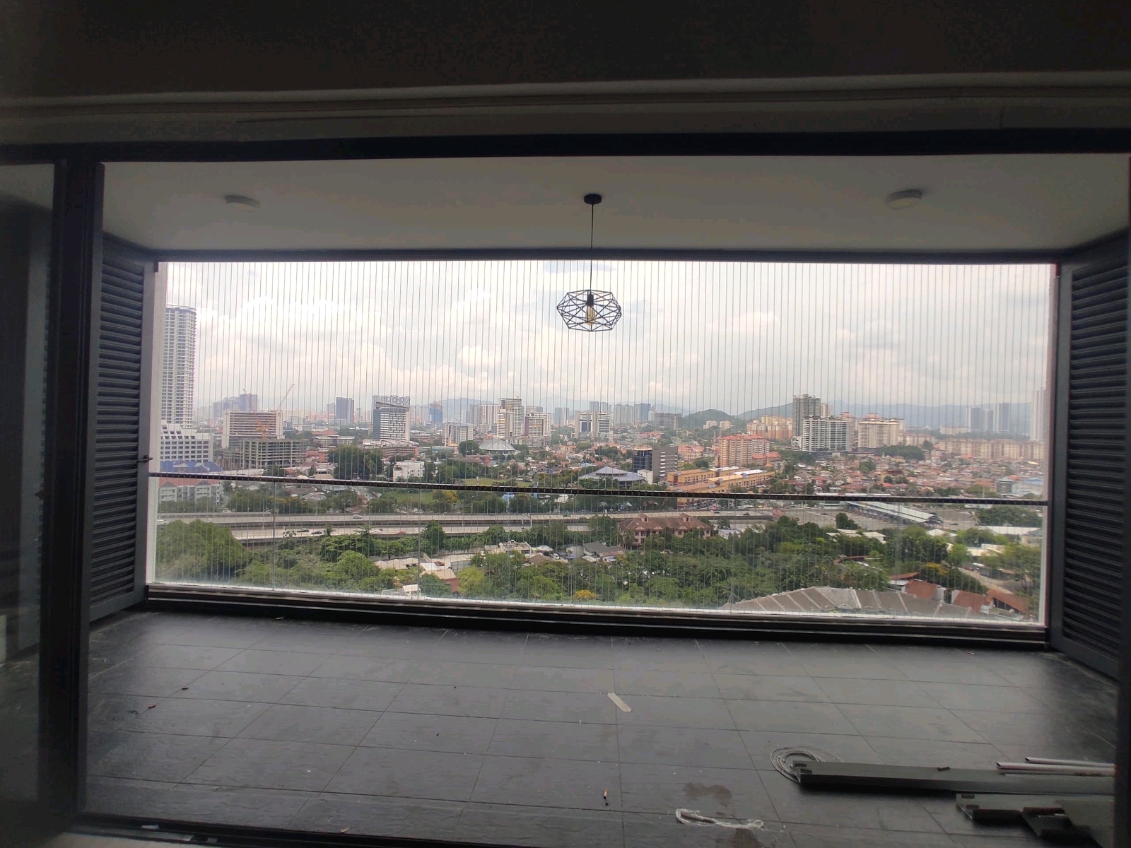 Invisible Cable Grille done at KL Trillion