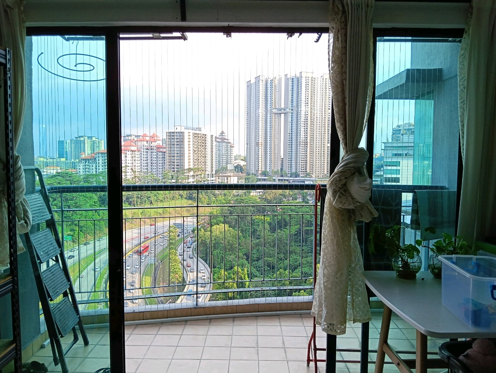 Invisible Cable Grille done at Changkat View