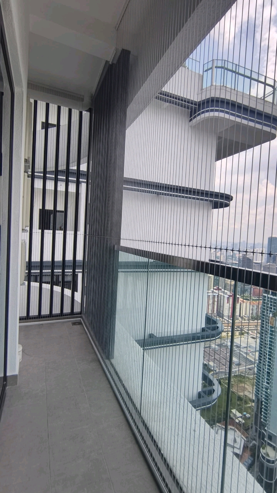 Invisible Cable Grille done at Bangsar Hillpark
