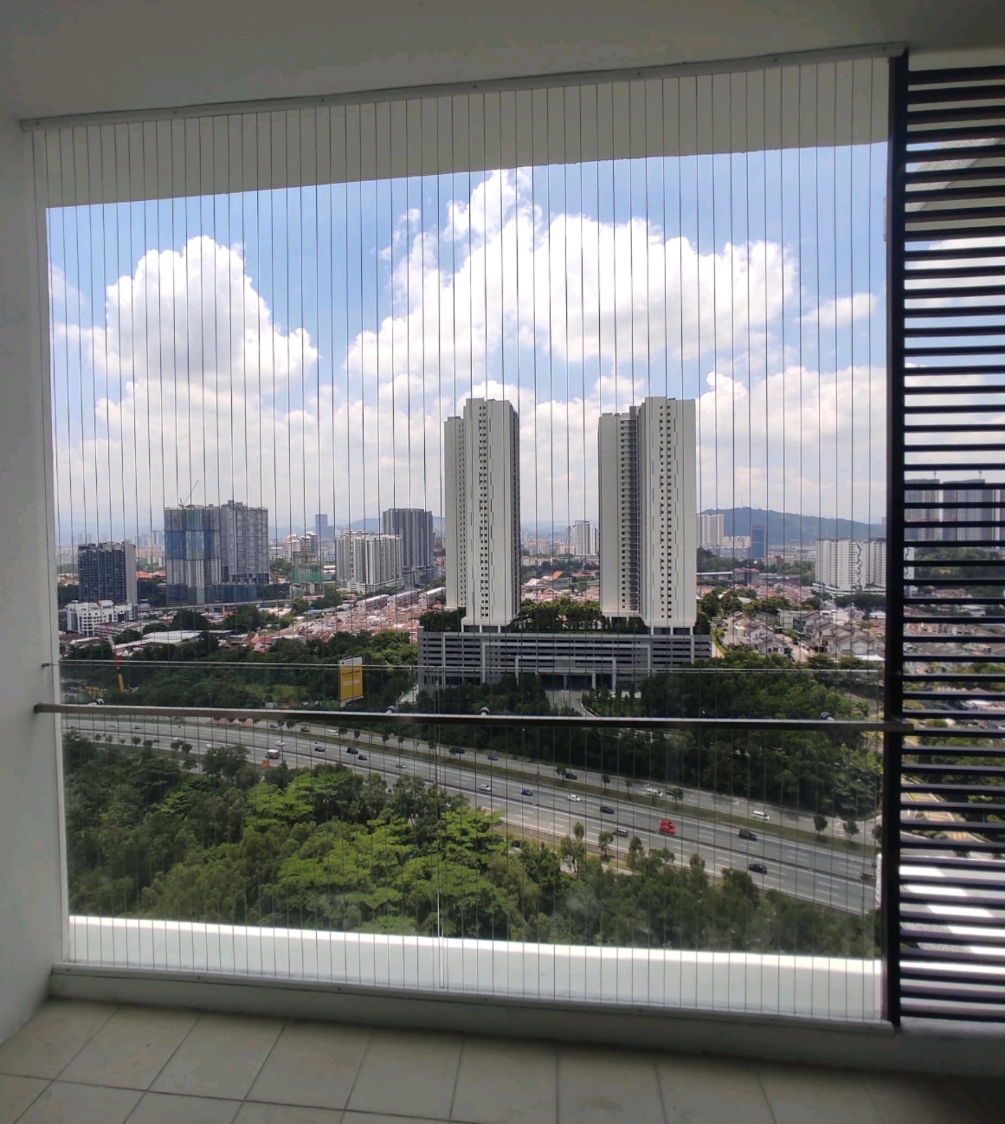 Invisible Cable Grille done at Residensi Le Yuan