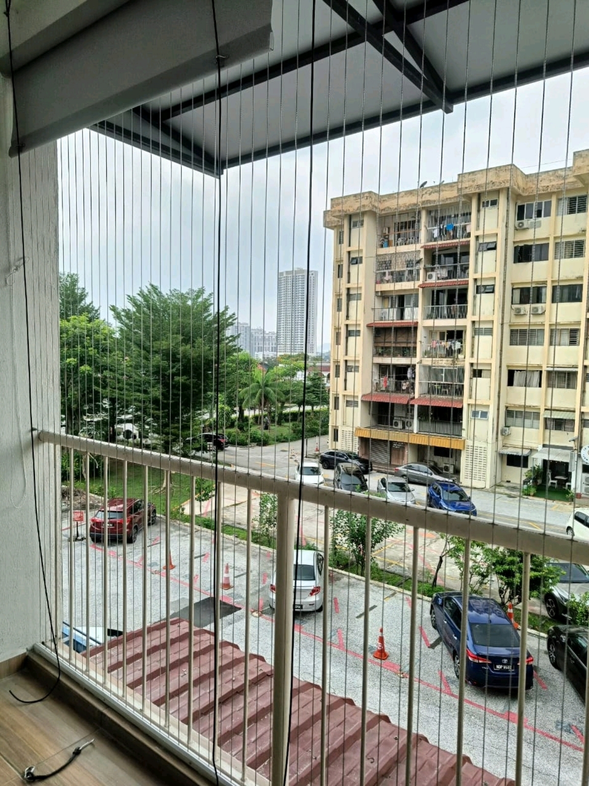 Invisible Cable Grille done at Happy Mansion Apartment