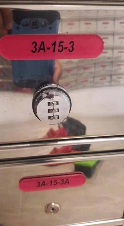  Combination Camlock for Post Box and Drawer