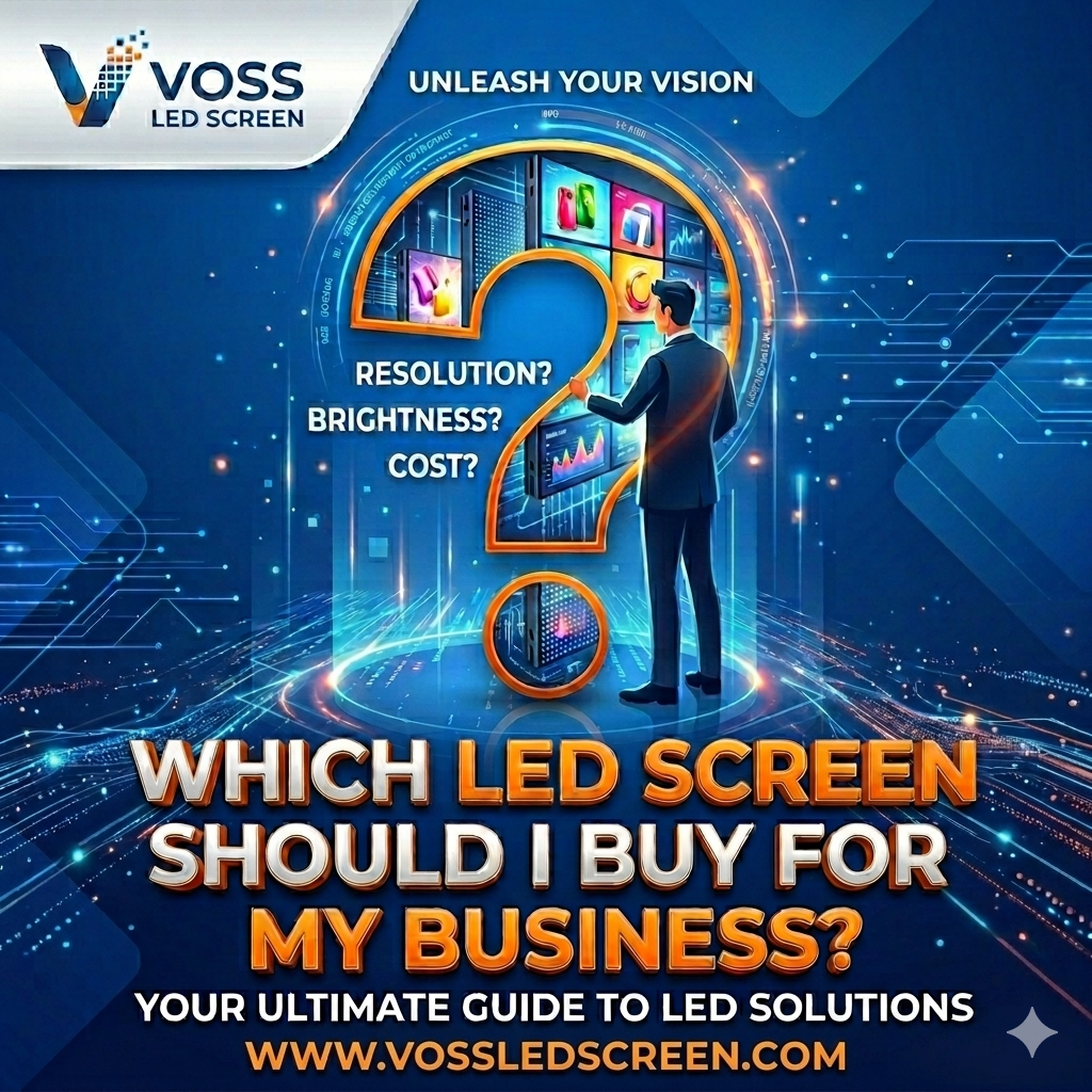 Which LED screen should I buy for my business?