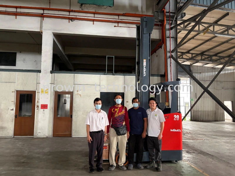 THANK YOU CUSTOMER SUPPORT ONE UNIT MIMA MF20-95 - REACH TRUCK SEATED TYPE