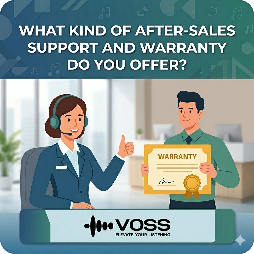 What kind of after-sales support and warranty do you offer?