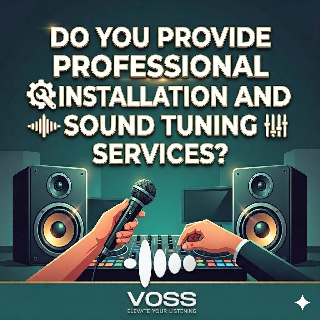 Do you provide professional installation and sound tuning services?