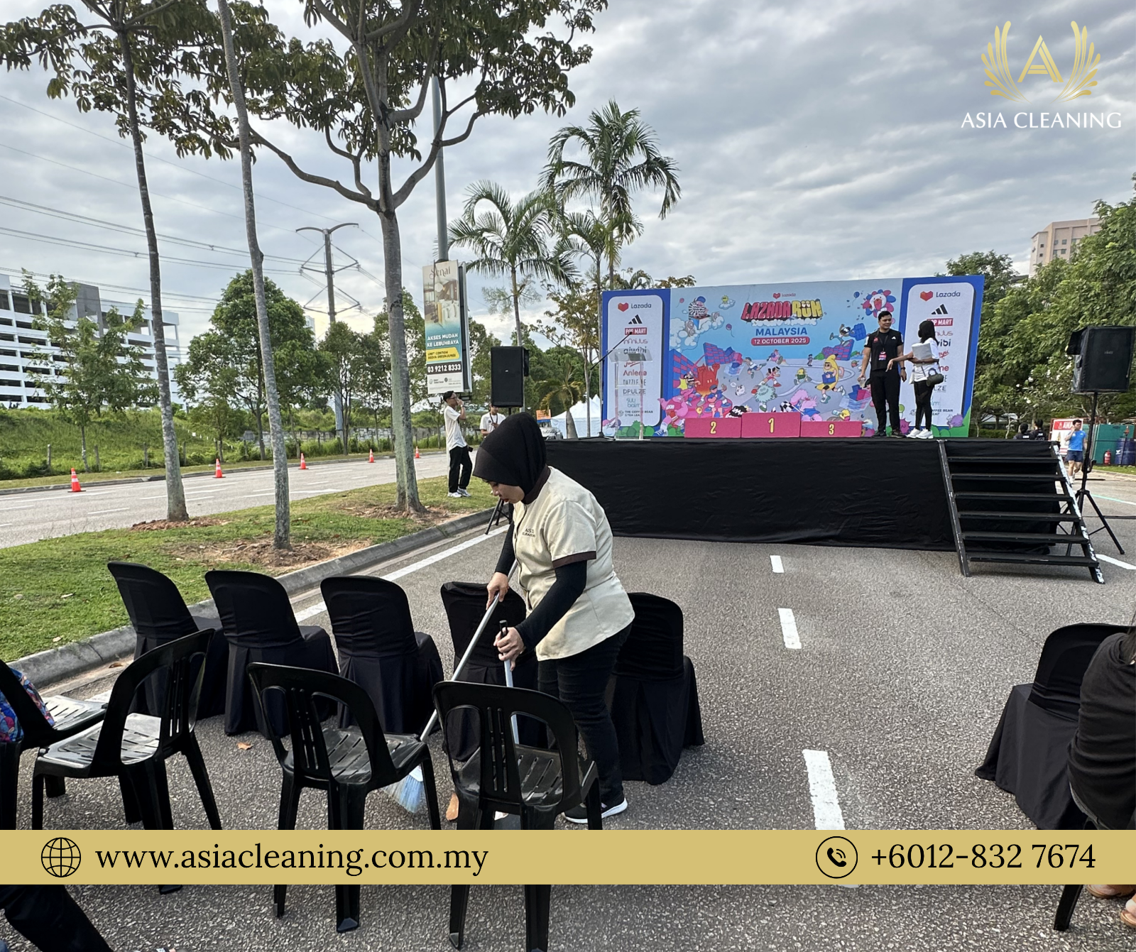 Event Cleaning - Lazada Run (After Event)
