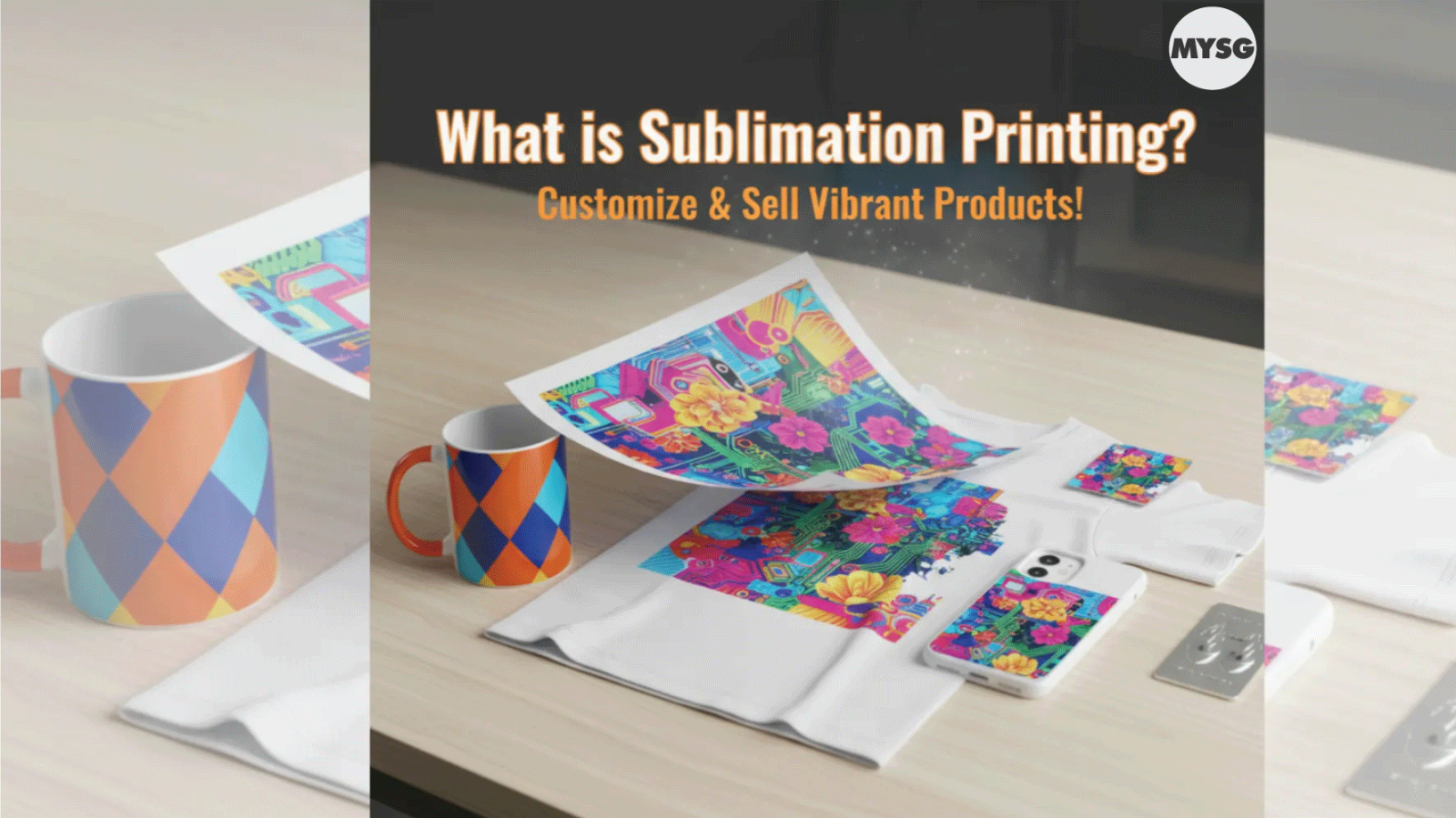 What is Sublimation Printing? Products You Can Customize & Sell