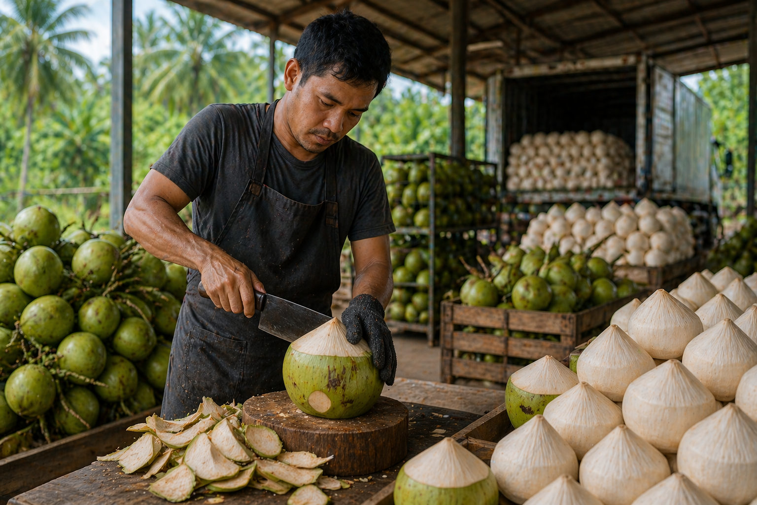 Top Coconut Supplier in Malaysia for Bulk Supply & Export
