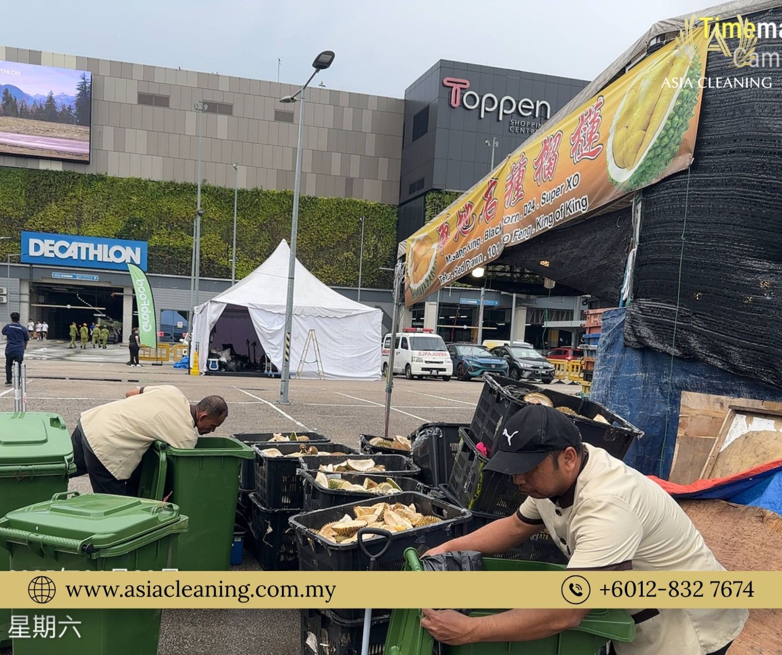 Event Cleaning - Durian Event-Toppen Shopping Mall