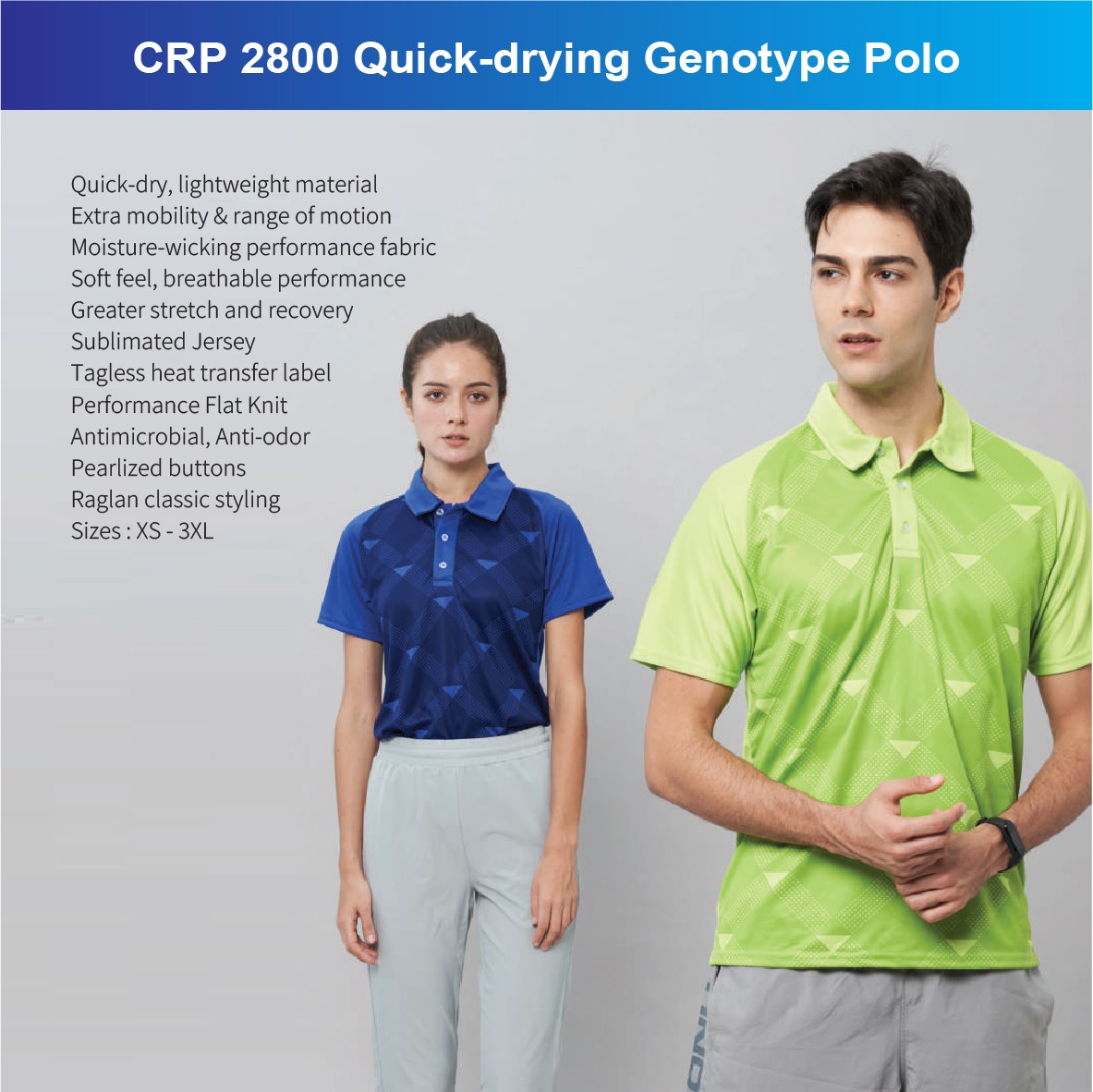 CRP 2800 Genotype Polo Quick-drying