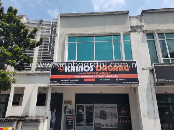 Metal Frame Signboard Outdoor Shoplot, Seri Kembangan/Semenyih/Kuala Lumpur/Nilai/Kajang/Seremban Metal Frame Signboard Kuala Lumpur (KL), Malaysia, Selangor Supplier, Suppliers, Supply, Supplies | Pro Media Enterprise