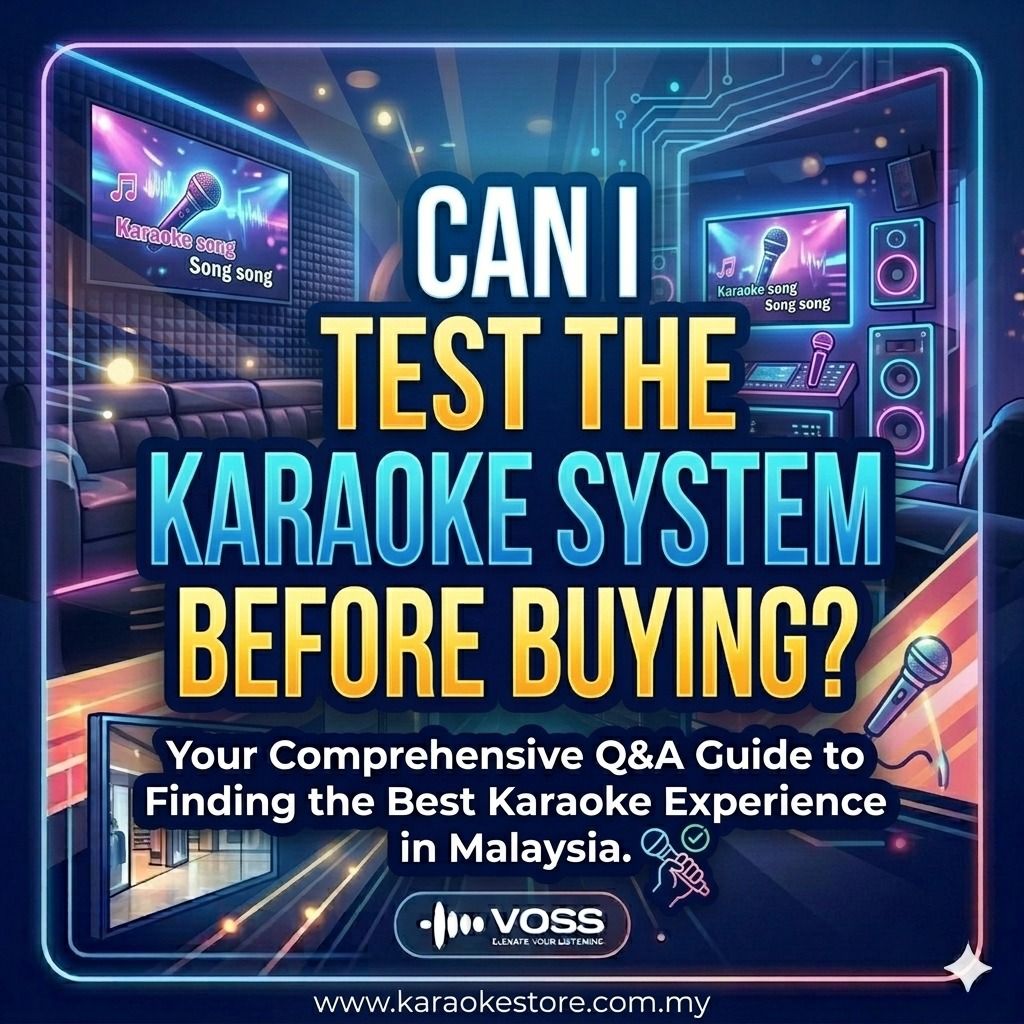 Can I test the karaoke system before buying?
