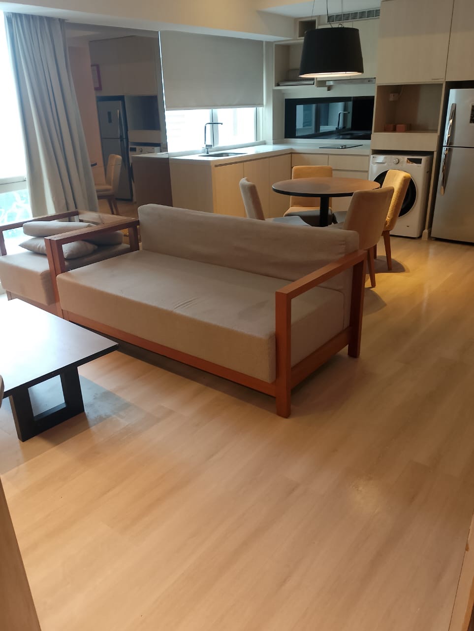 WPL Aqua Laminate Flooring 8mm install at Hotel Project Oasia suites Kuala Lumpur 121 room 