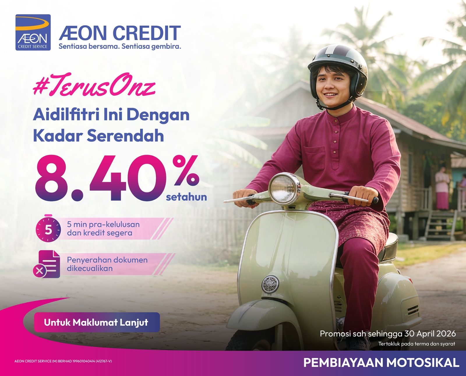 Promosi Loan Motosikal Sehingga April 2026