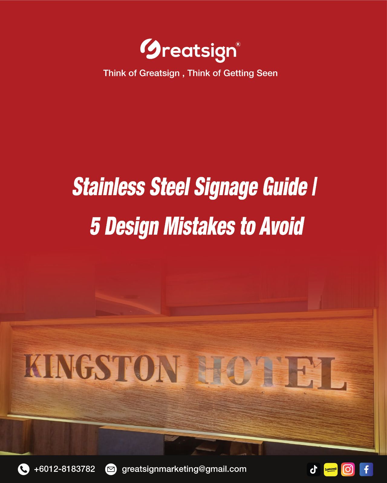 Stainless Steel Signage Guide | 5 Design Mistakes to Avoid