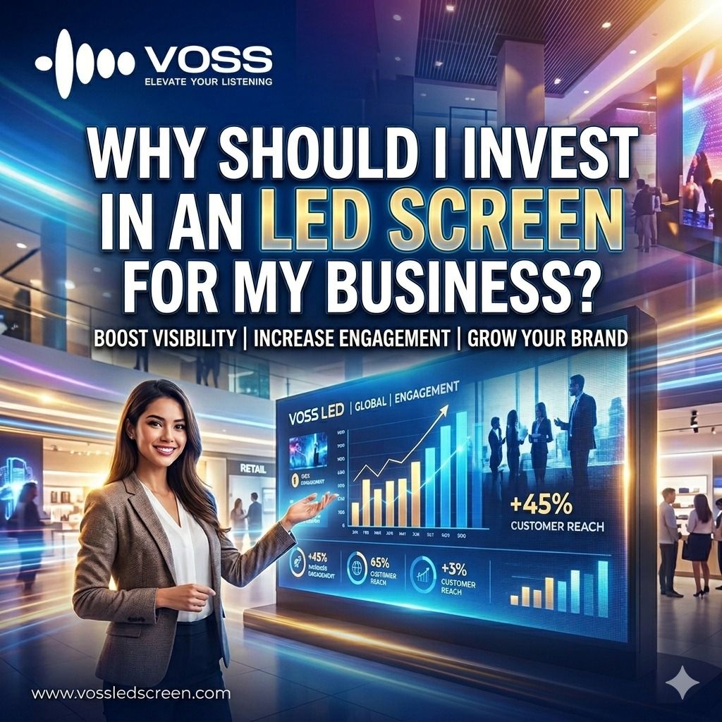 Why should I invest in an LED screen for my business?