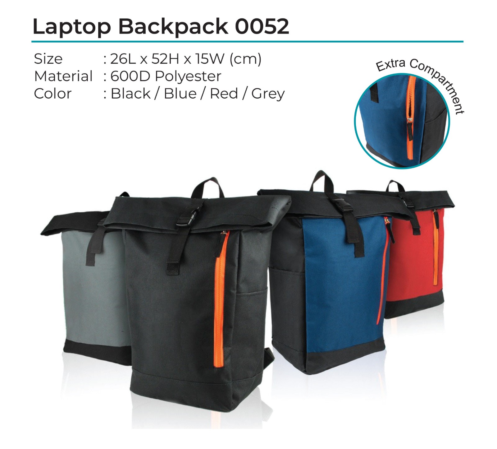 Laptop Backpack 0052