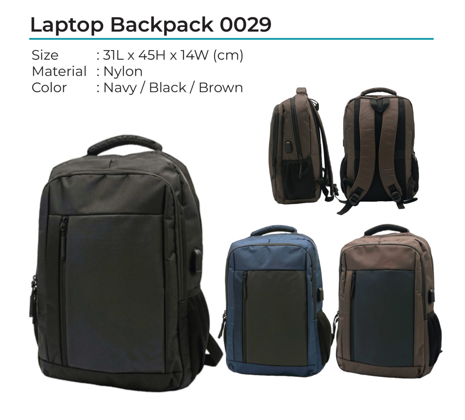 Laptop Backpack 0029