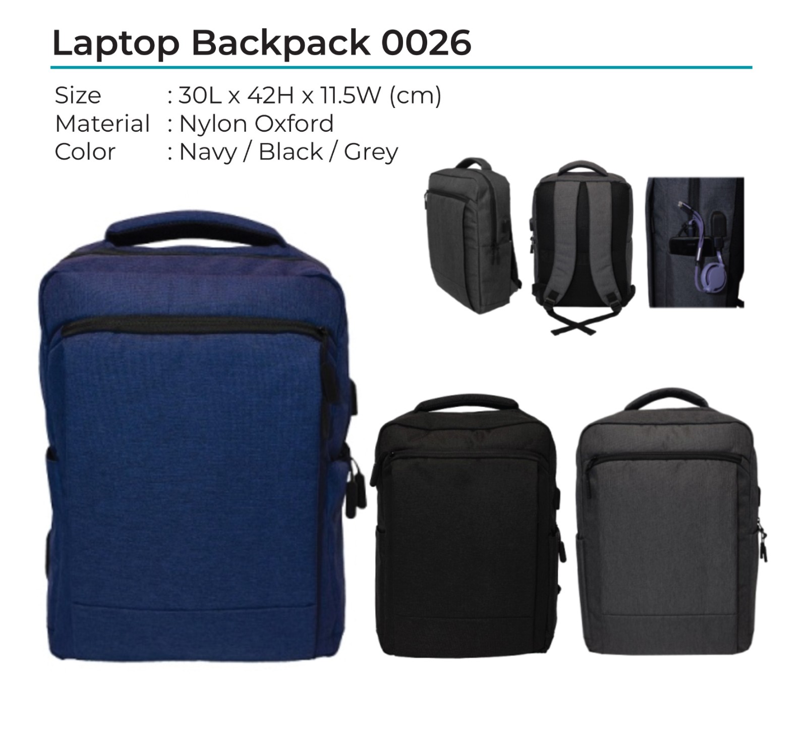 Laptop Backpack 0026