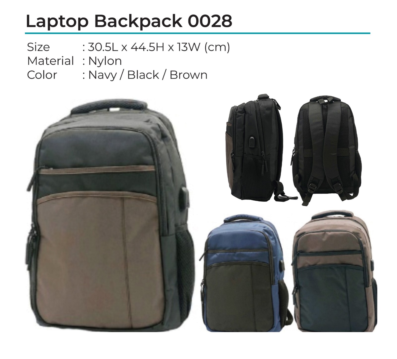Laptop Backpack 0028