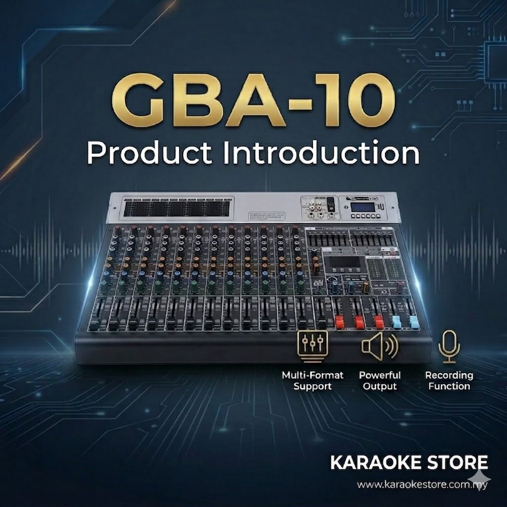 How to Enhance Your Audio Setup with the GBA-10 Professional Mixer?