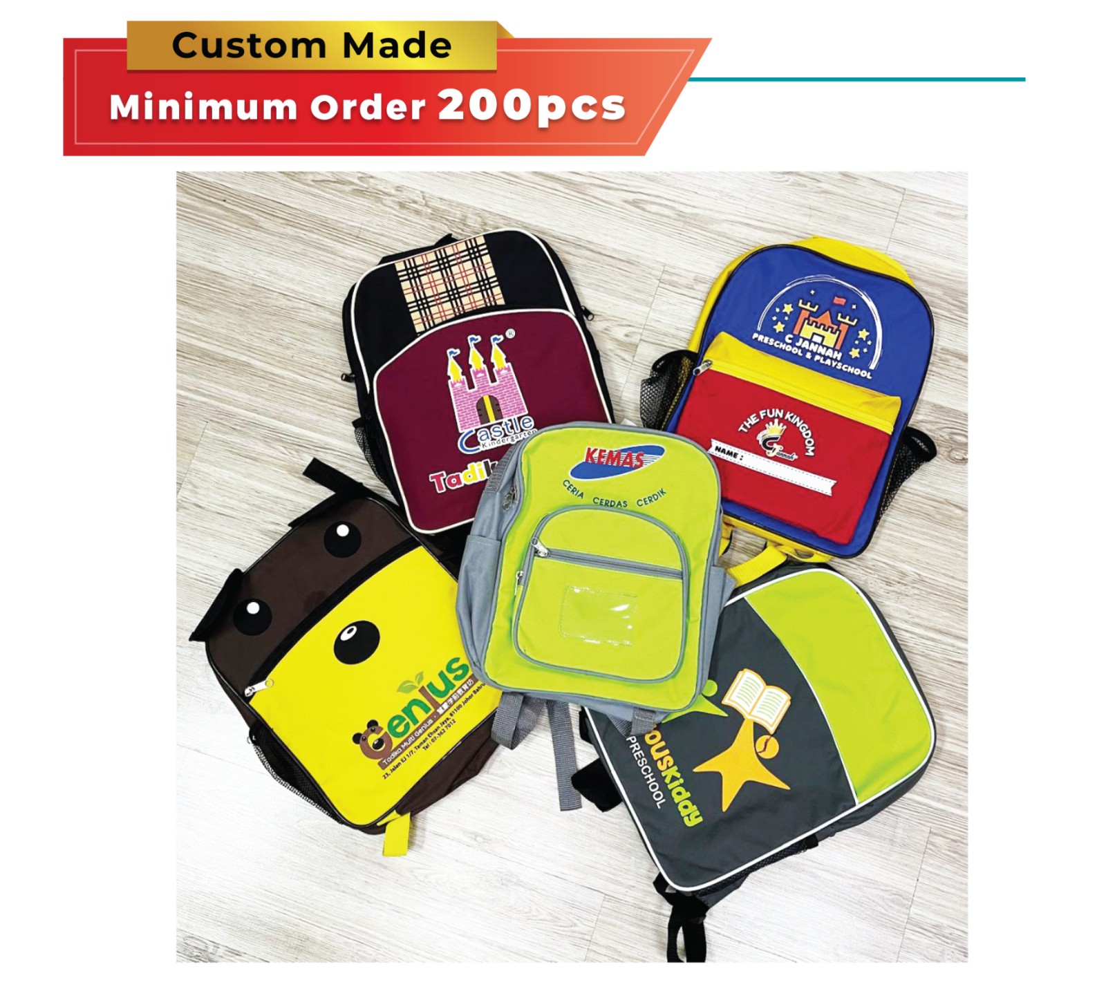 Custom Made Backpack