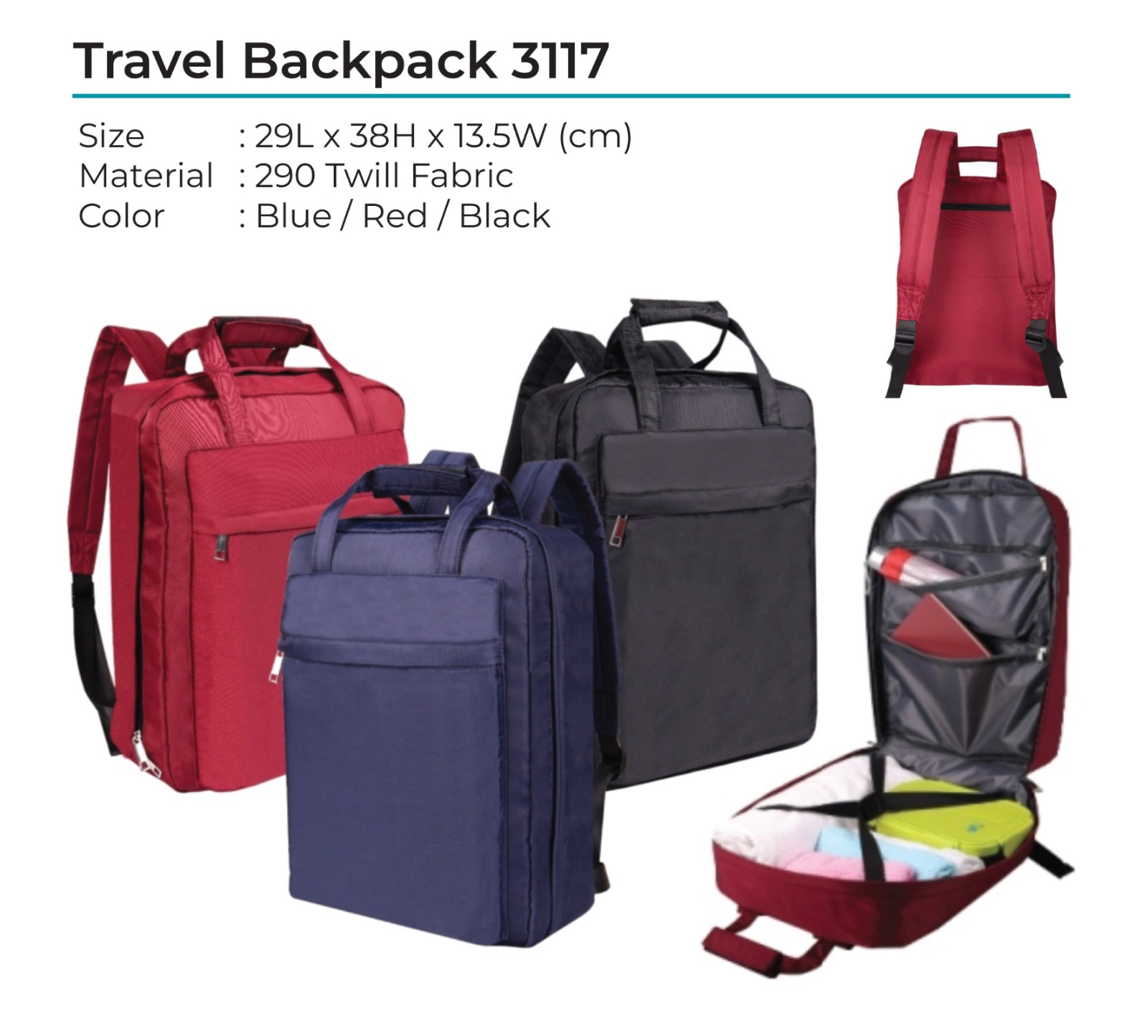 Travel Backpack 3117