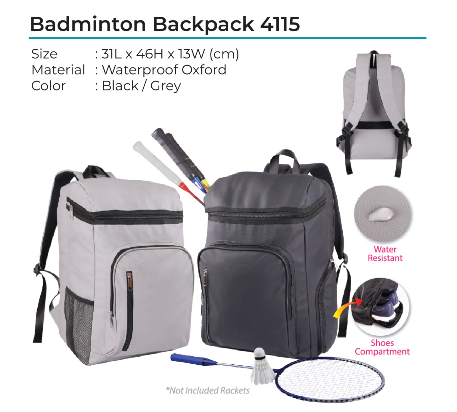 Badminton Backpack 4115