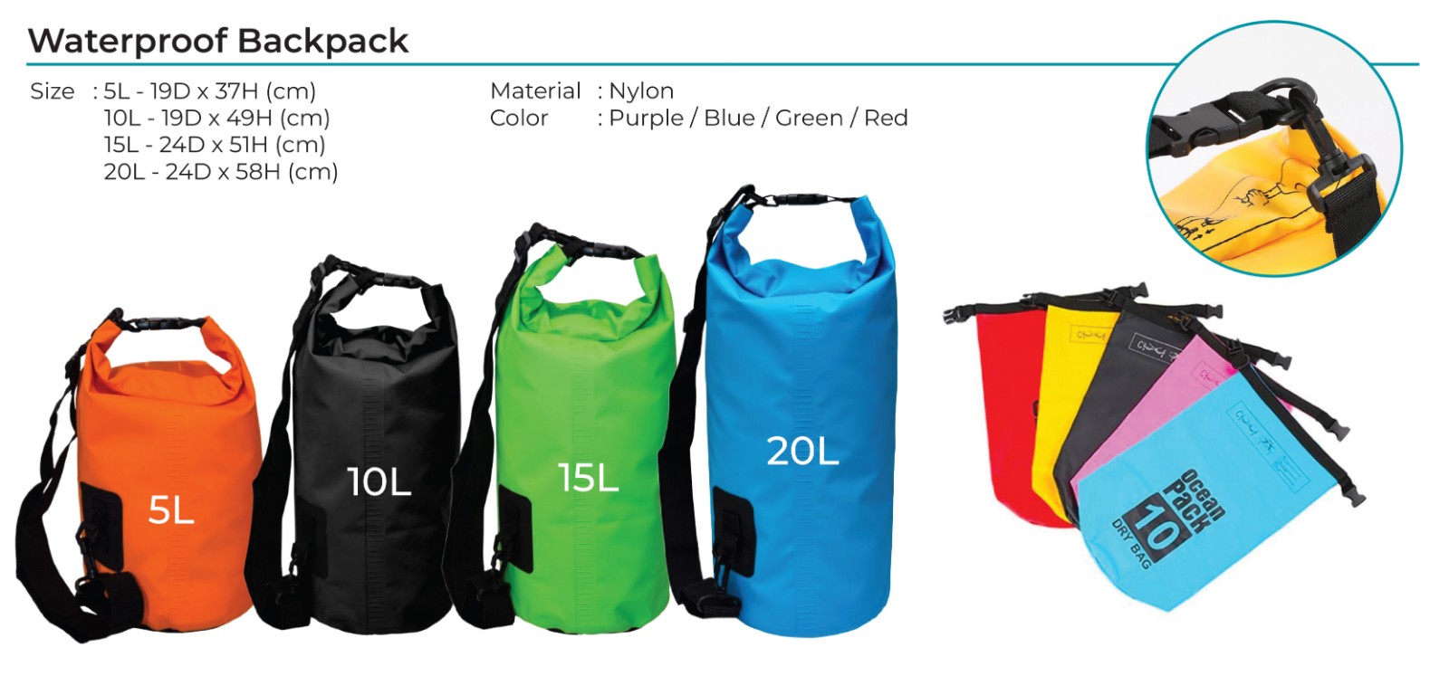 Waterproof Backpack 