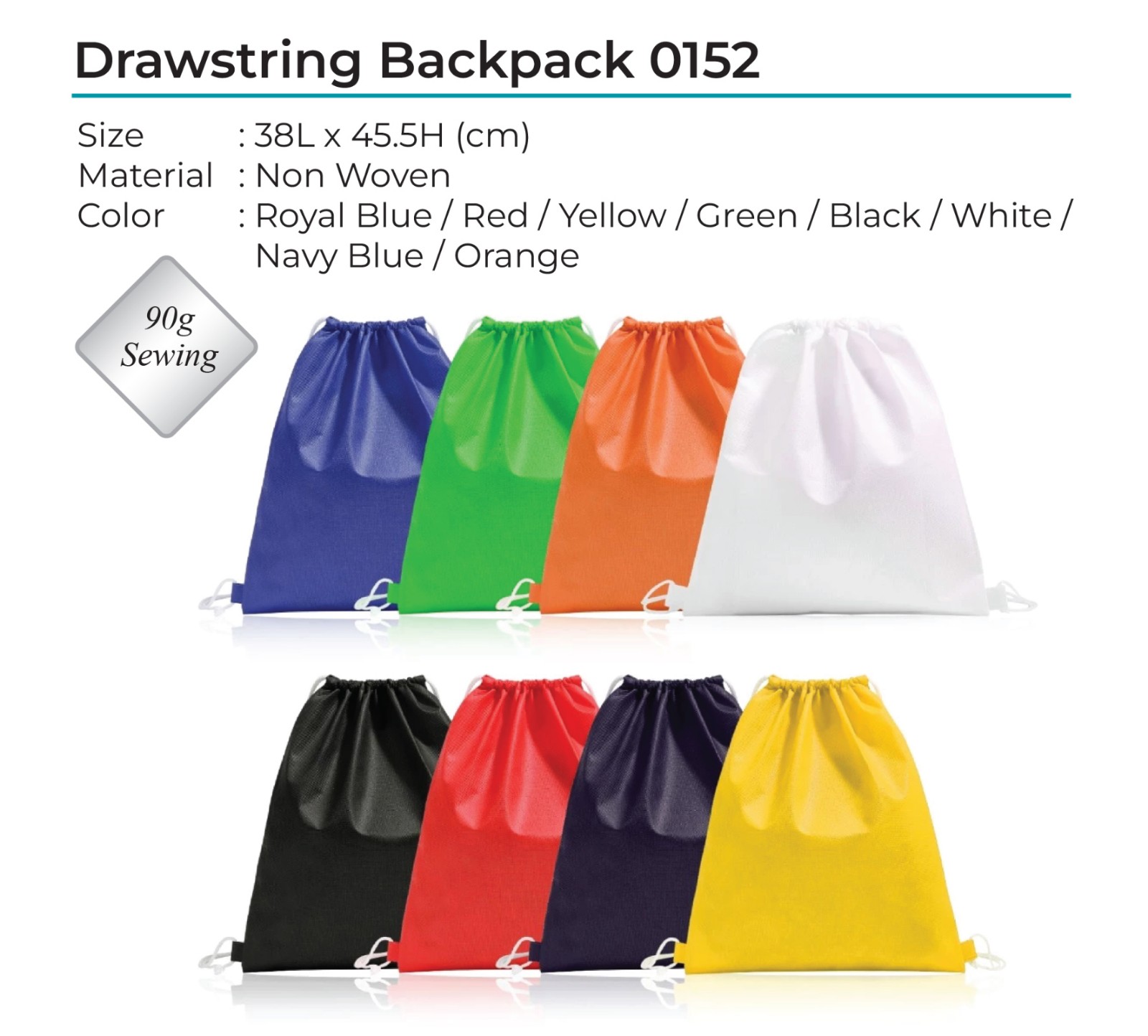 Drawstring Backpack 0152