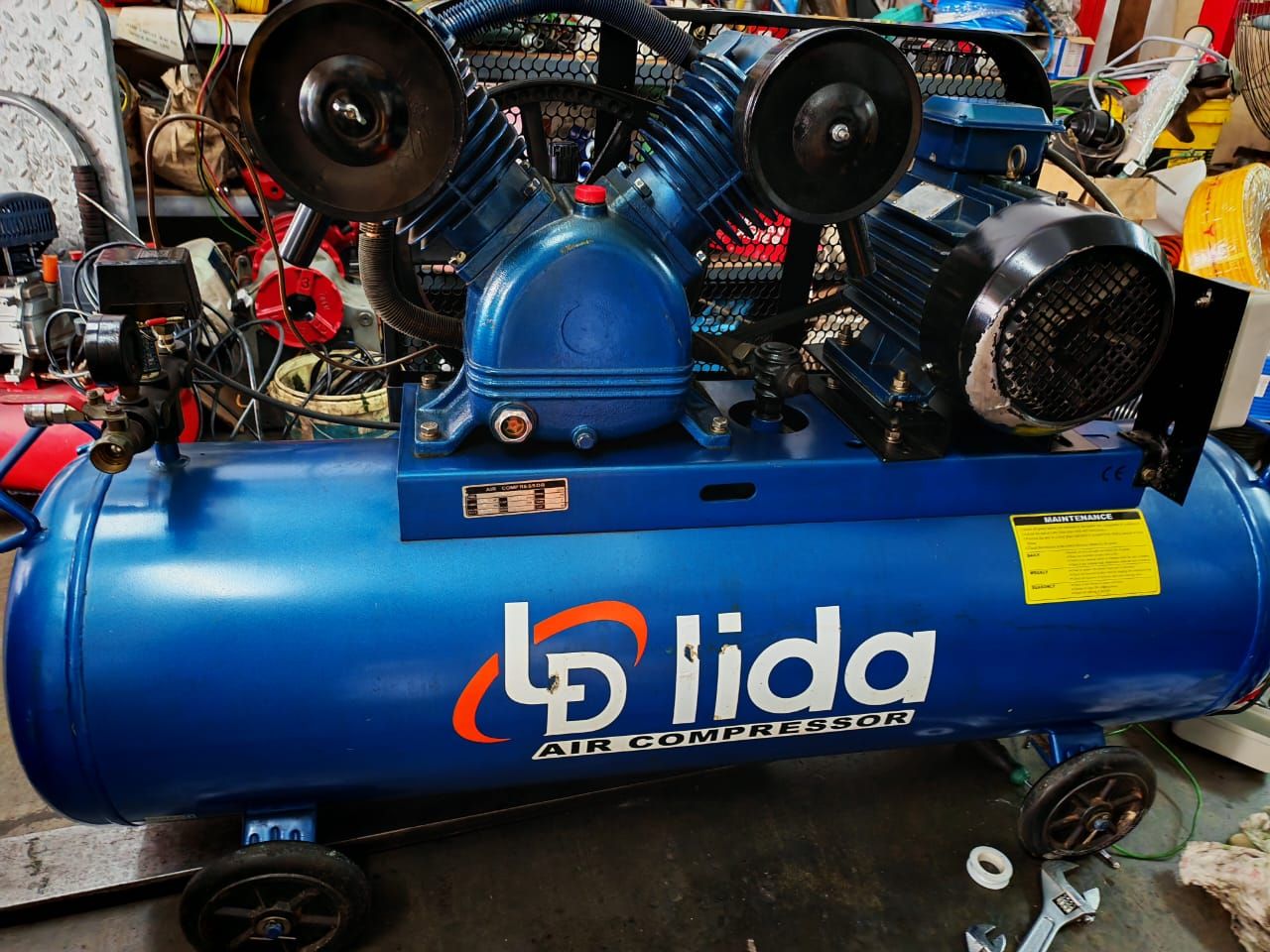 Used Lida Piston Air Compressor 