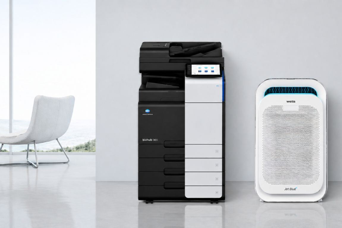 Affordable Office Setup in Johor Bahru – Copier Rental + Water & Air Purifier from RM3/Day