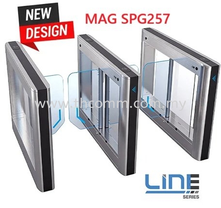 SPG257 MAG Line Swing Barrier MAG TURNSTILE Johor Bahru JB Malaysia Supply, Suppliers, Sales, Services, Installation | TH COMMUNICATION SDN. BHD.