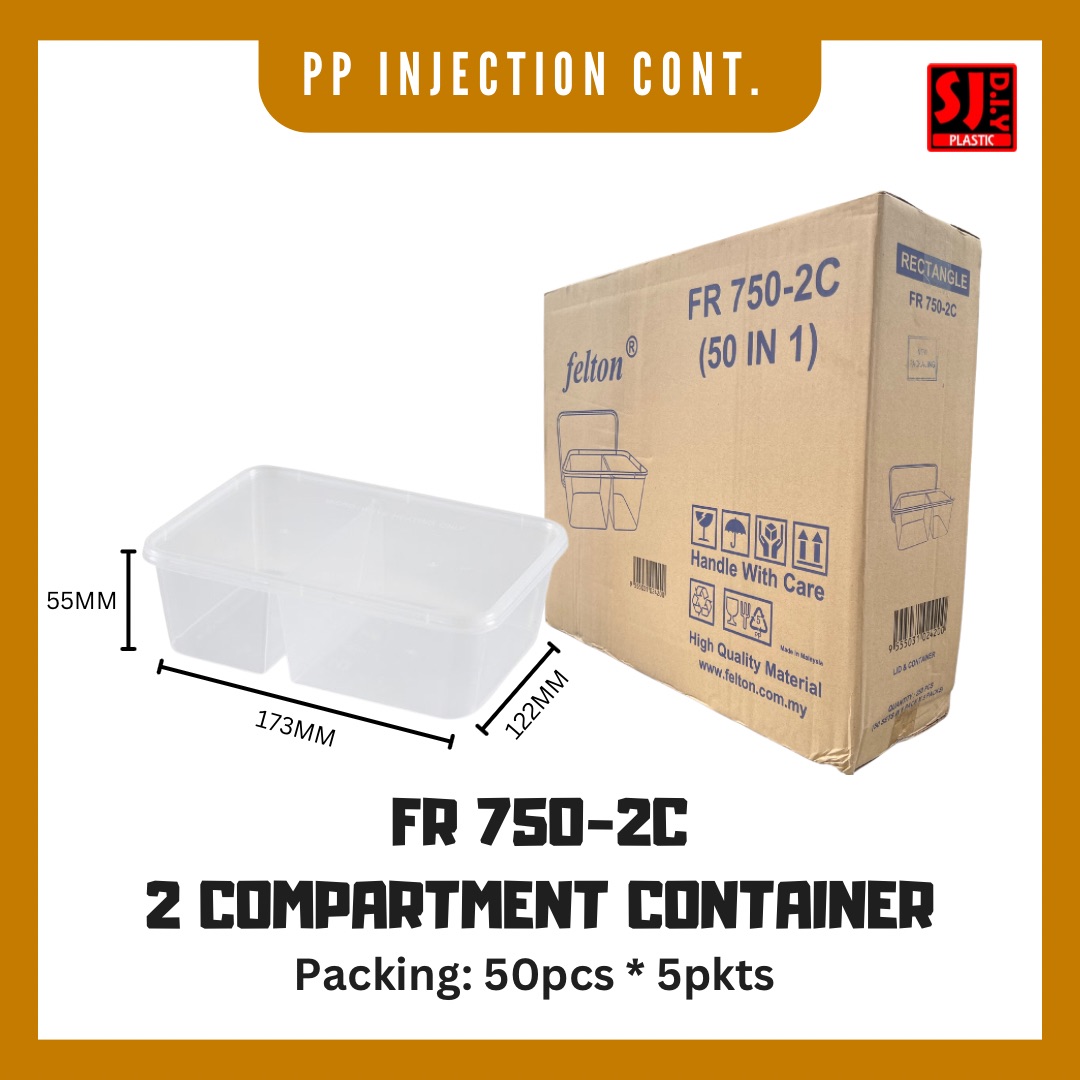 Rectangular Container FR-750-2C 
