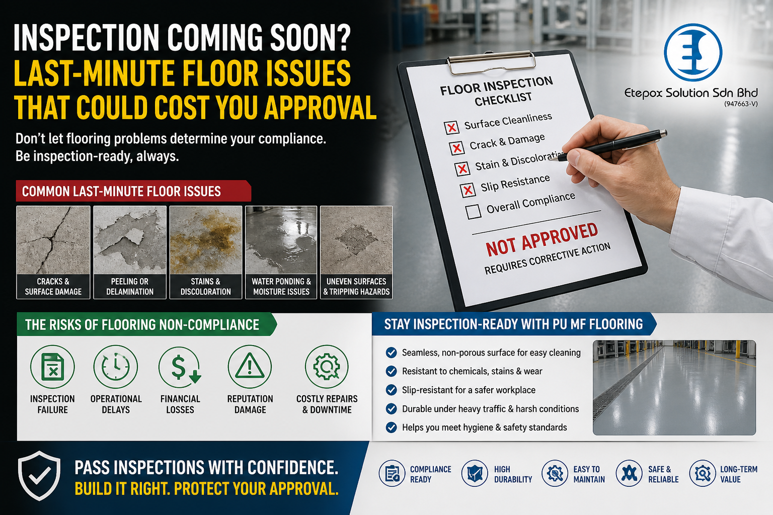 Inspection Coming Soon? Last-Minute Floor Issues That Could Cost You Approval