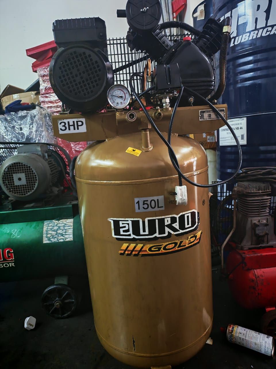 Used Euro High Pressure Piston Air Compressor 3HP