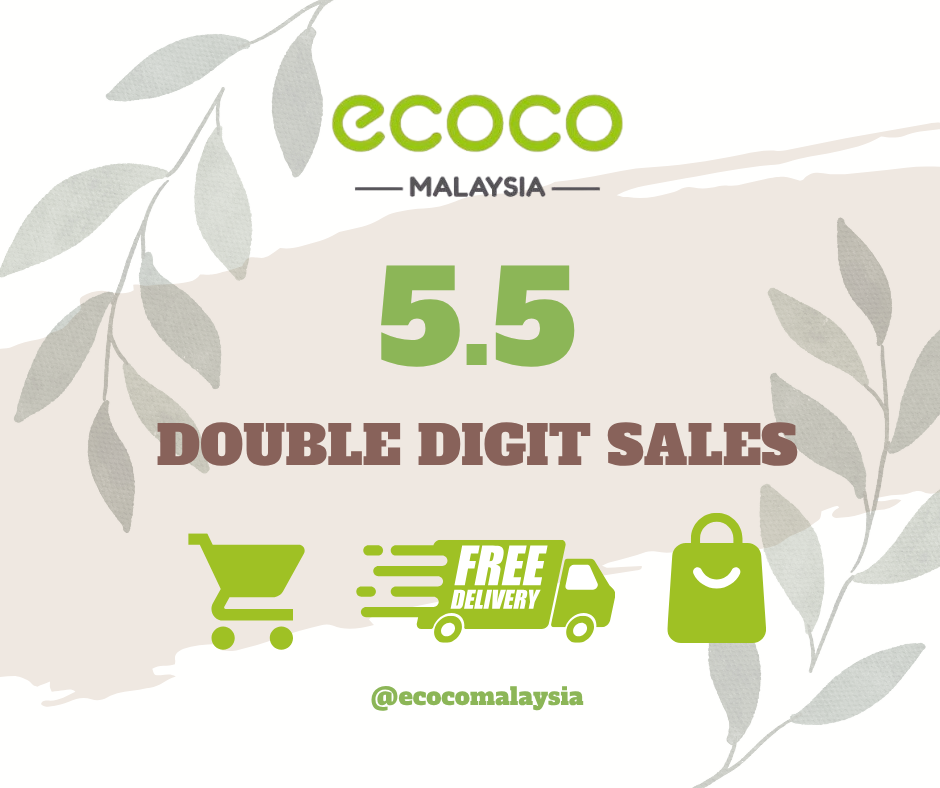 Enjoy unbeatable deals with our 5.5 DOUBLE DIGIT SALES! 🛒✨