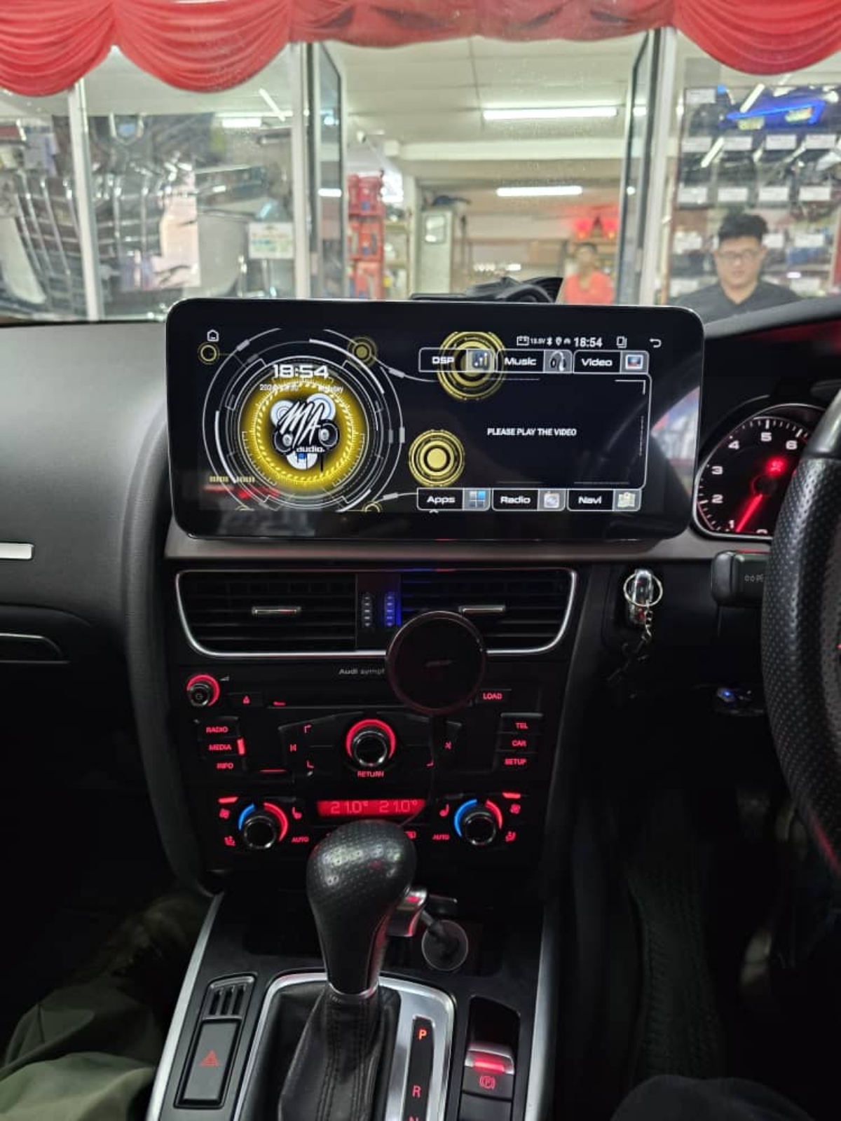 AUDI A5 12.3'' ANDROID MULTIMEDIA PLAYER