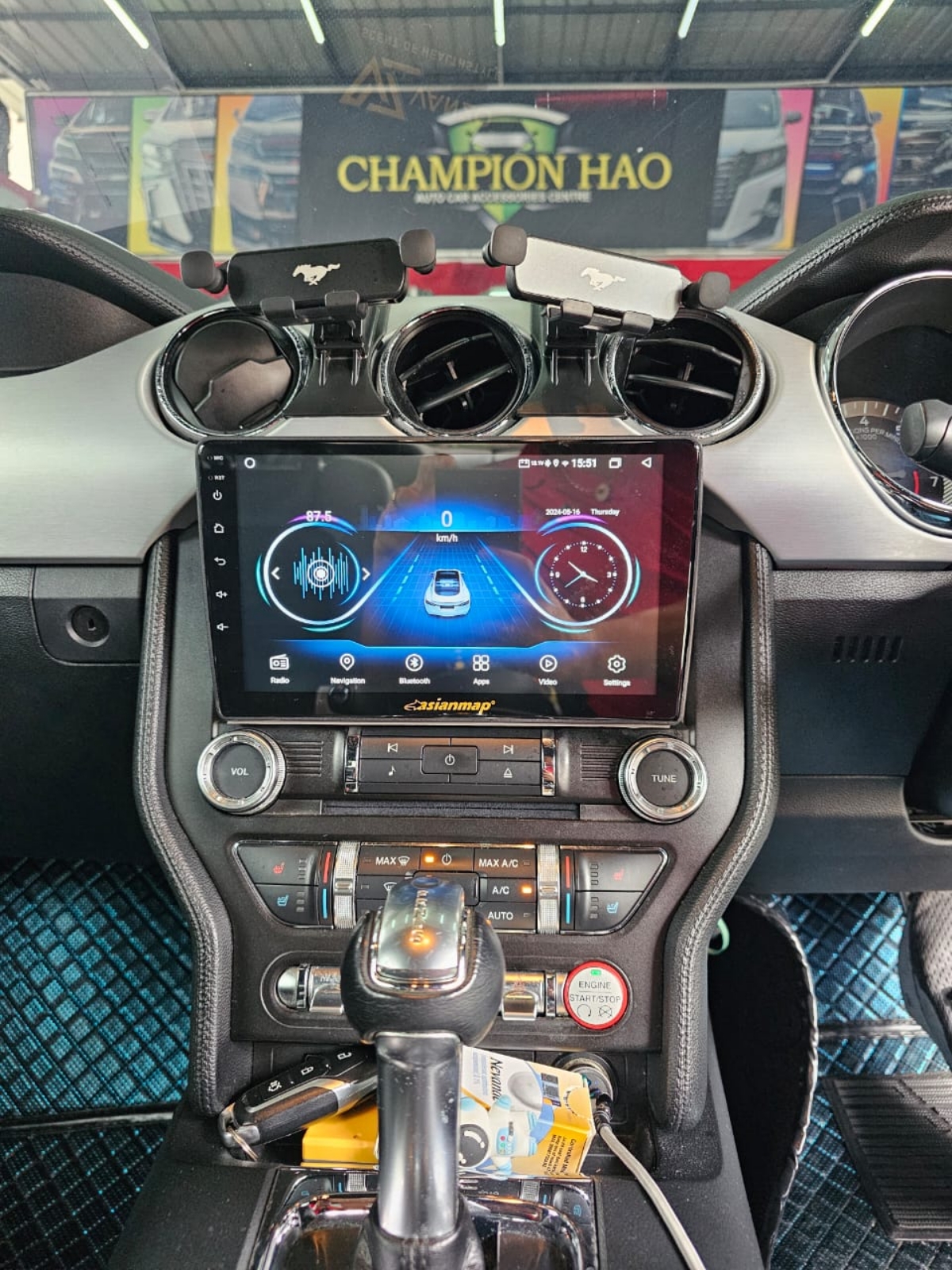MUSTANG ECOBOOST 10'' ANDROID MULTIMEDIA PLAYER