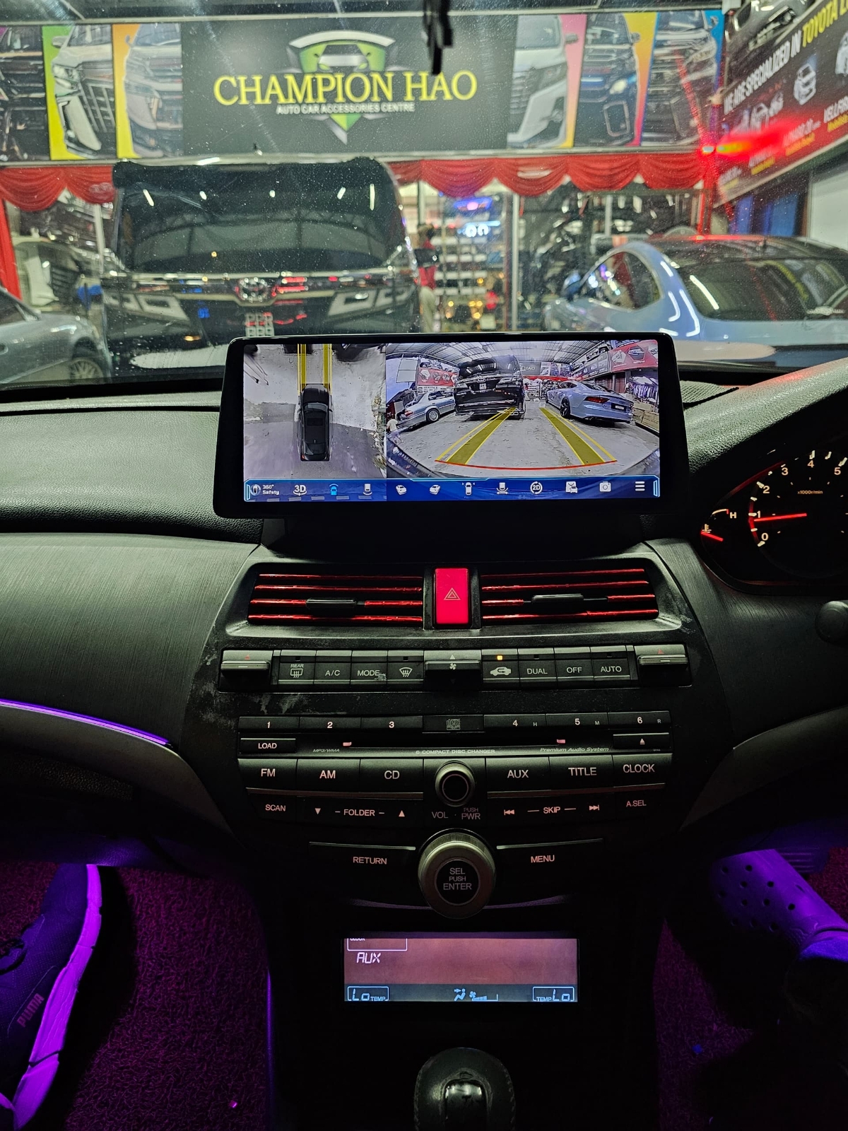 ACCORD 08-13 12.3'' ANDROID 360 CAMERA