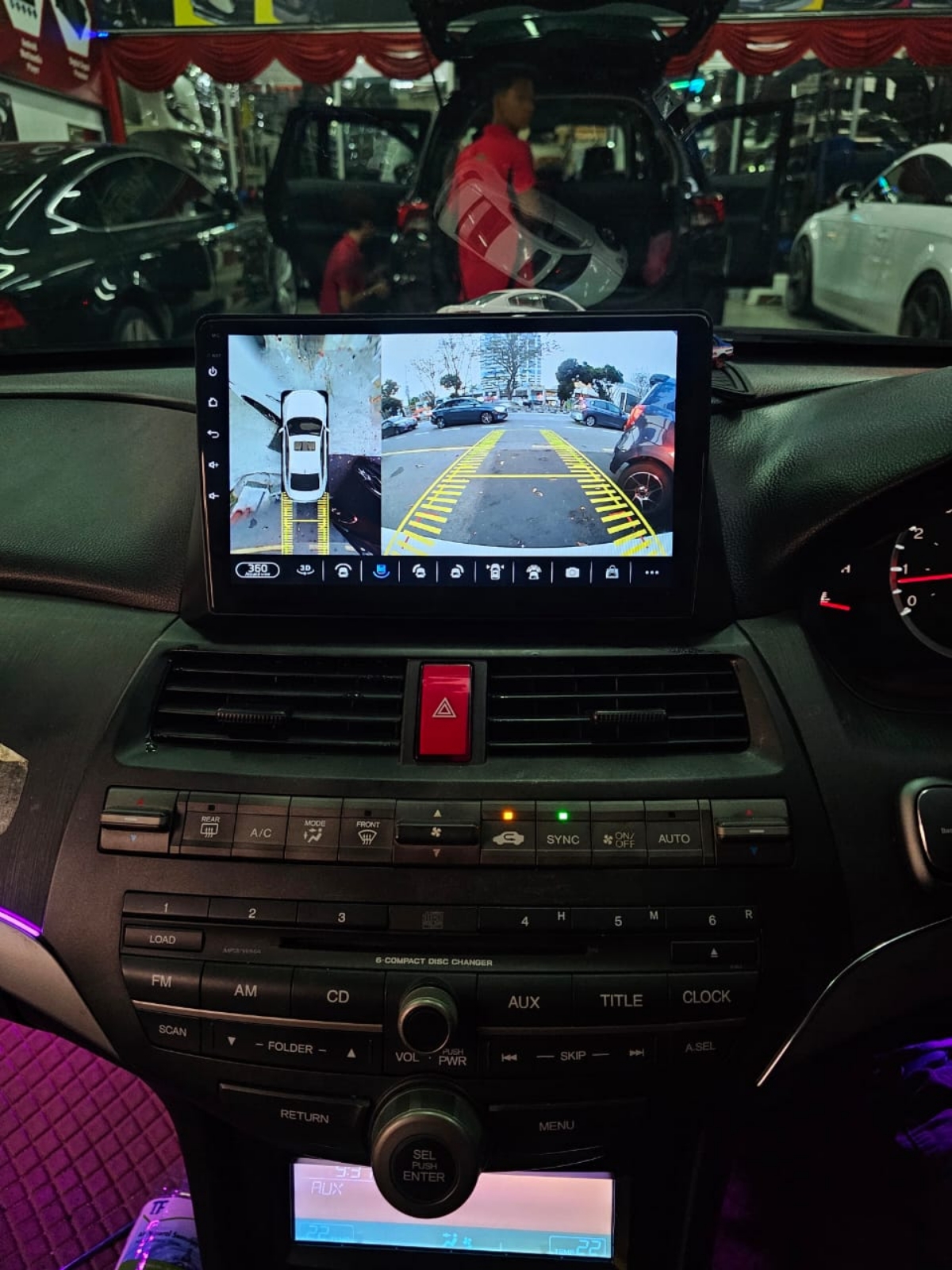 ACCORD 08-13 ANDROID 360 CAMERA