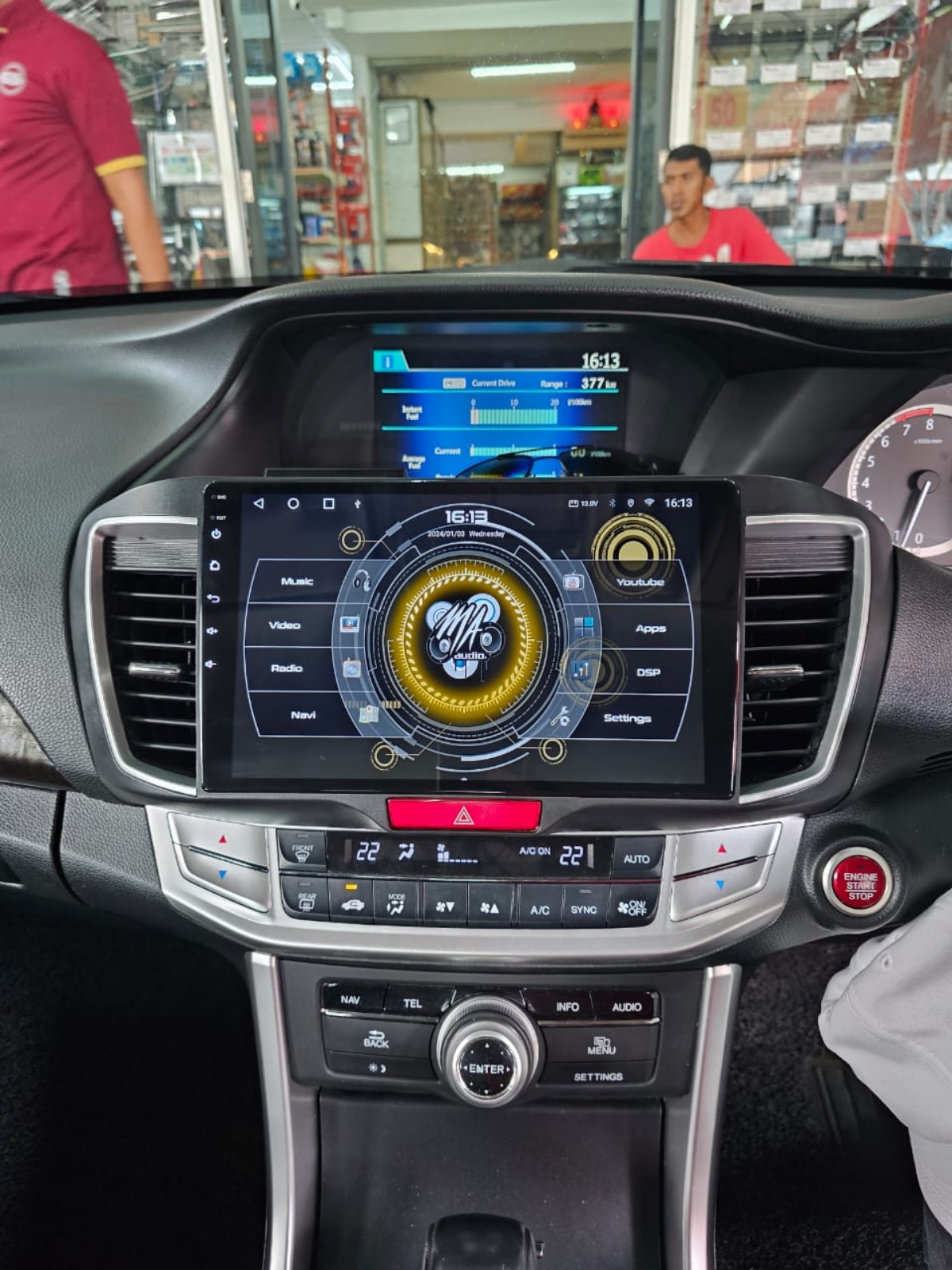 ACCORD 12-18 10'' ANDROID MULTIMEDIA PLAYER