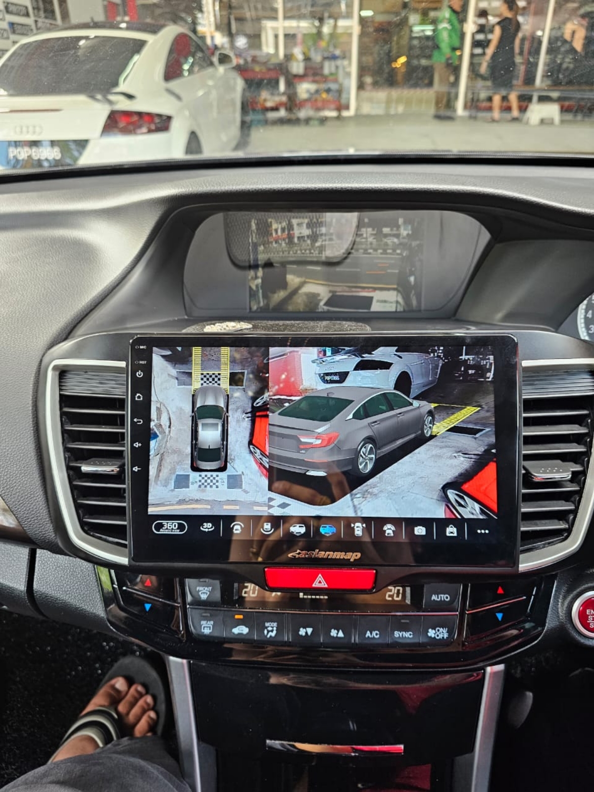 ACCORD 14-18 10'' ANDROID 360 CAMERA
