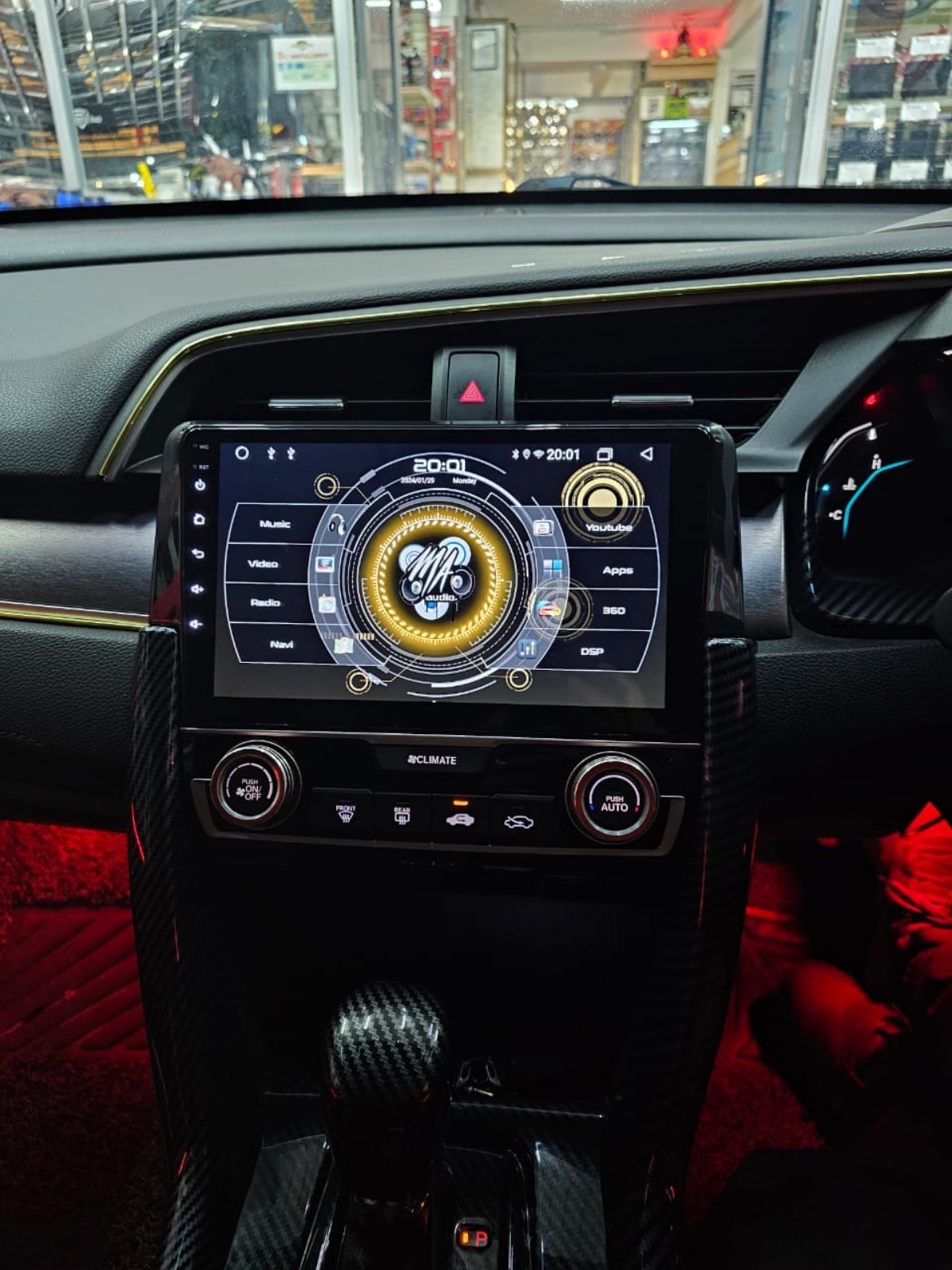 CIVIC FC 16-20 9'' ANDROID MULTIMEDIA PLAYER