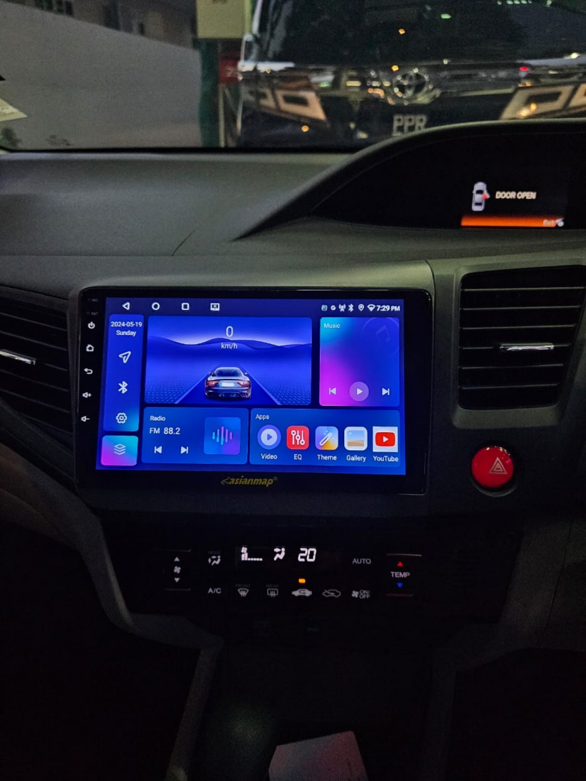 CIVIC FB 12-15 9'' ANDROID MULTIMEDIA PLAYER