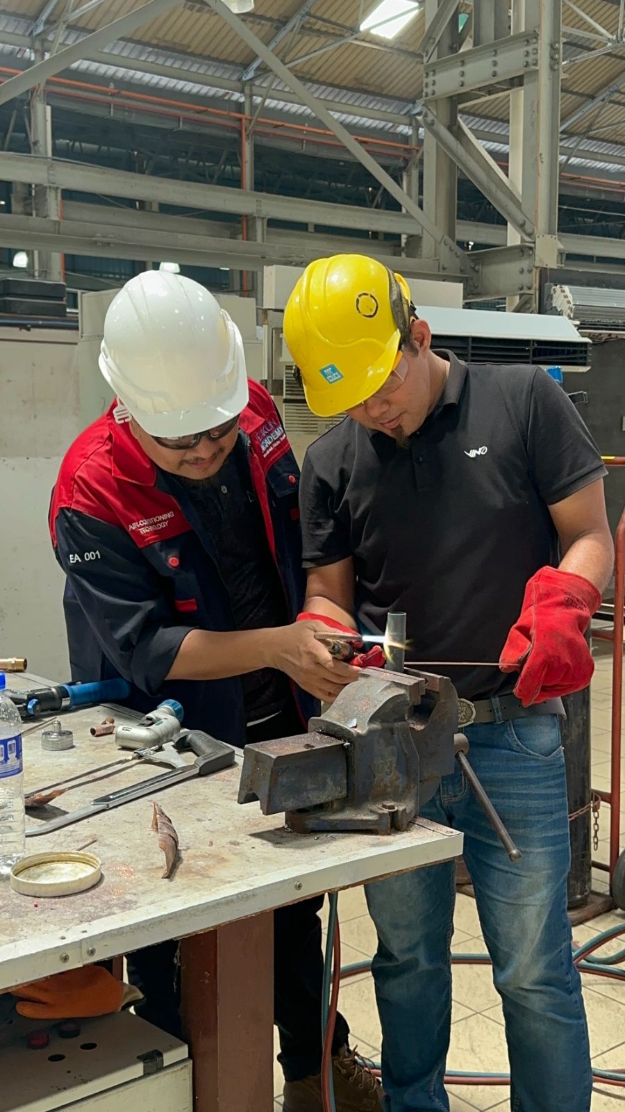 Copper Gas Pipe Brazing Course