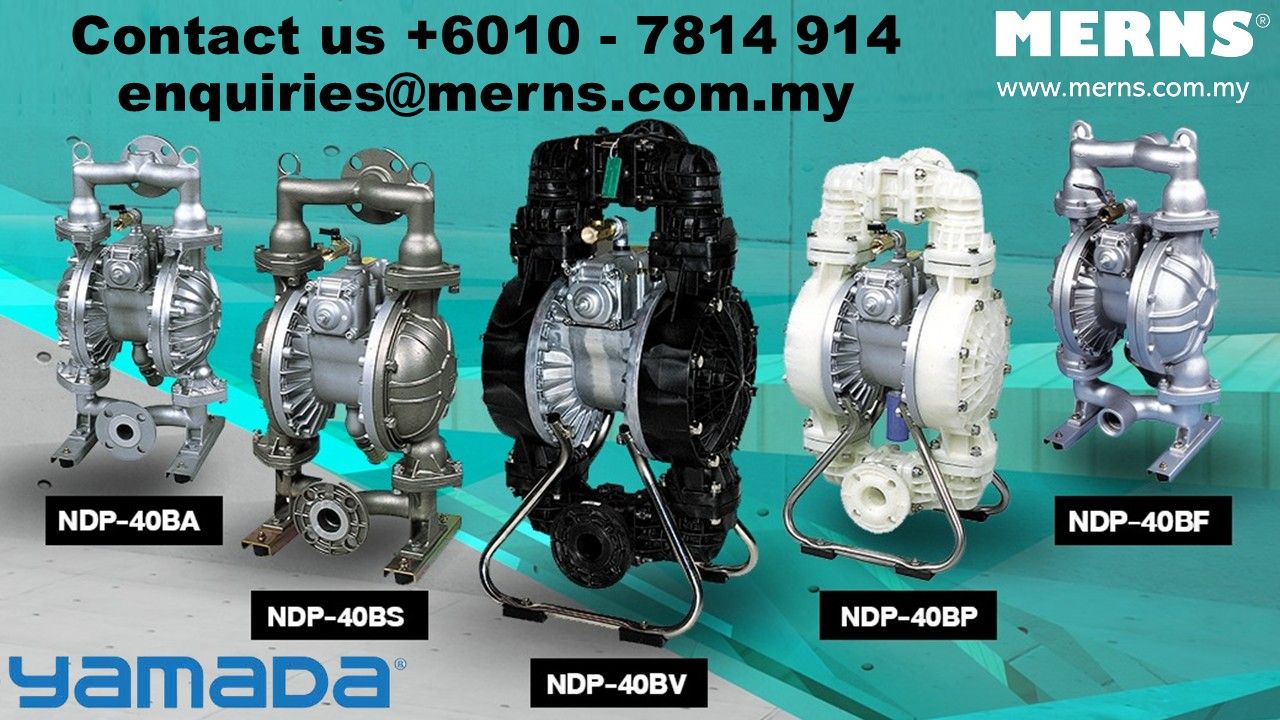 YAMADA AODD Pump NDP 40 series (made in Japan)