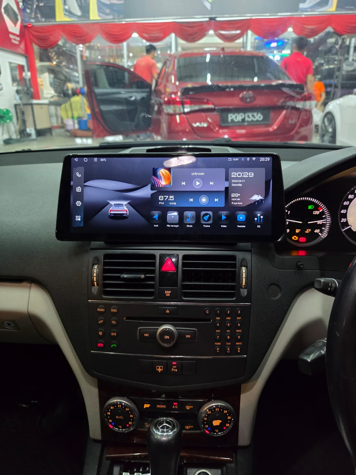 W204 12.3'' ANDROID MULTIMEDIA PLAYER